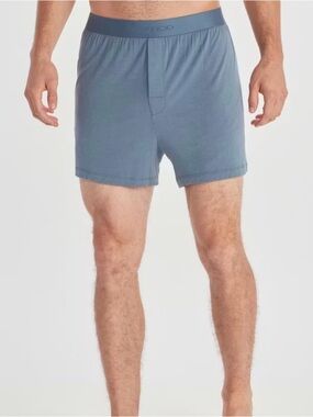 Exofficio (2 Pack) Boxers Everyday Collection Boxer Briefs - Slate Blue XL